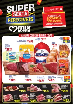 Mateus ofertas Super Sexta dos Perecíveis - Pré-Visualização do folheto da loja Mateus, válido de 06.03.2026