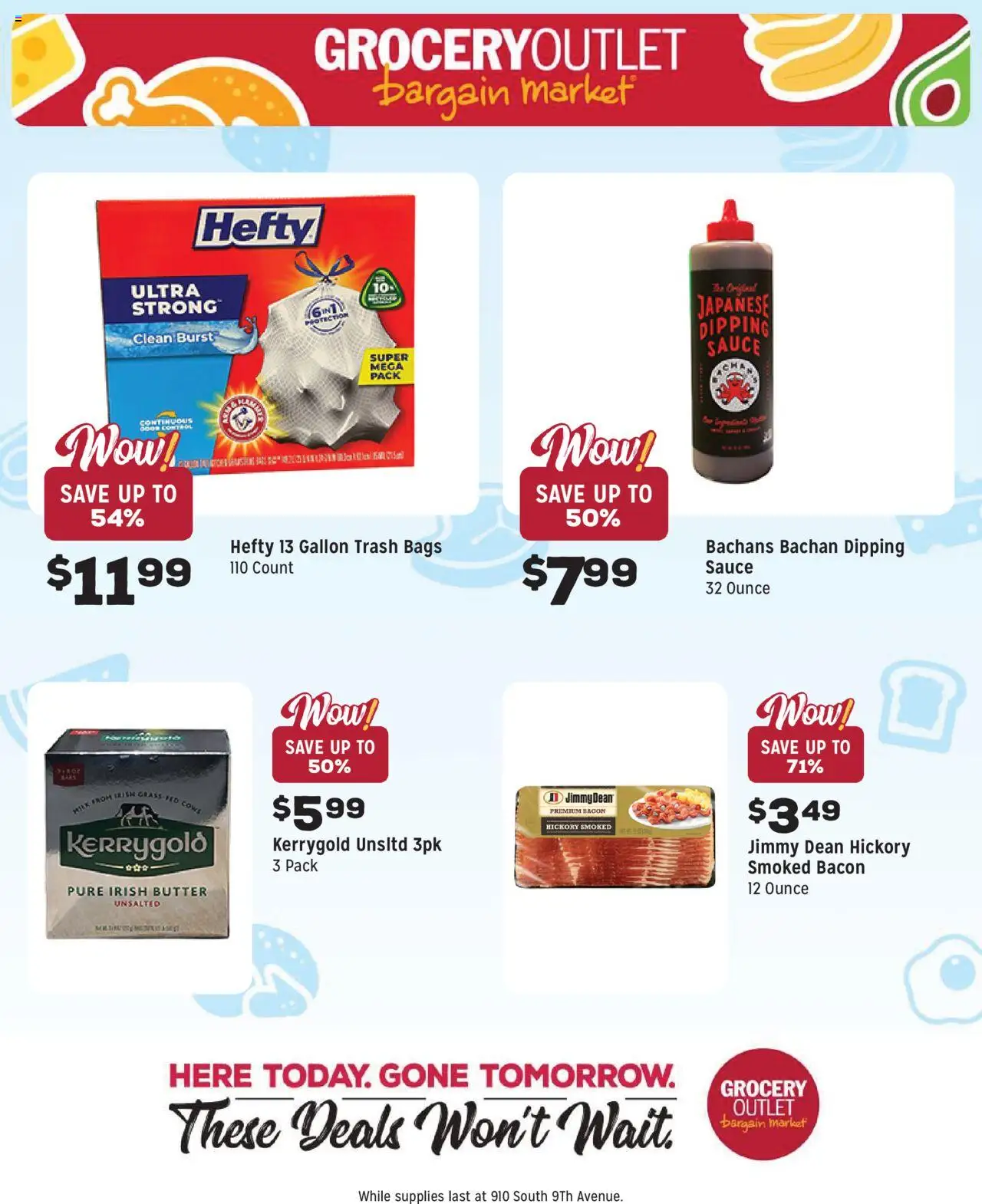 Grocery Outlet Weekly Ad - valid from 13.08.2025 | Page: 8 | Products: Milk, Butter, Sauce