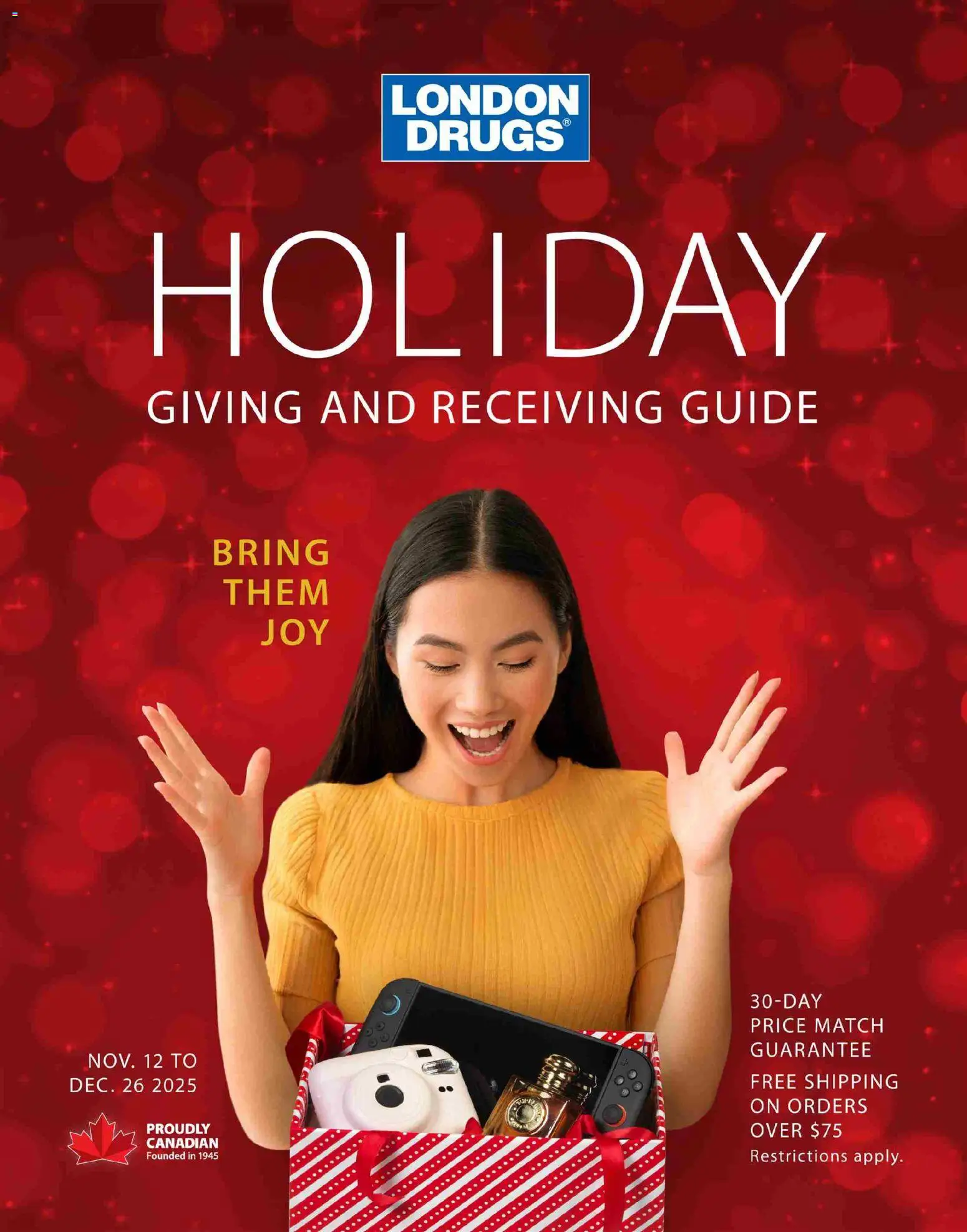 London Drugs flyer valid from 12.11.2025 | Page: 1
