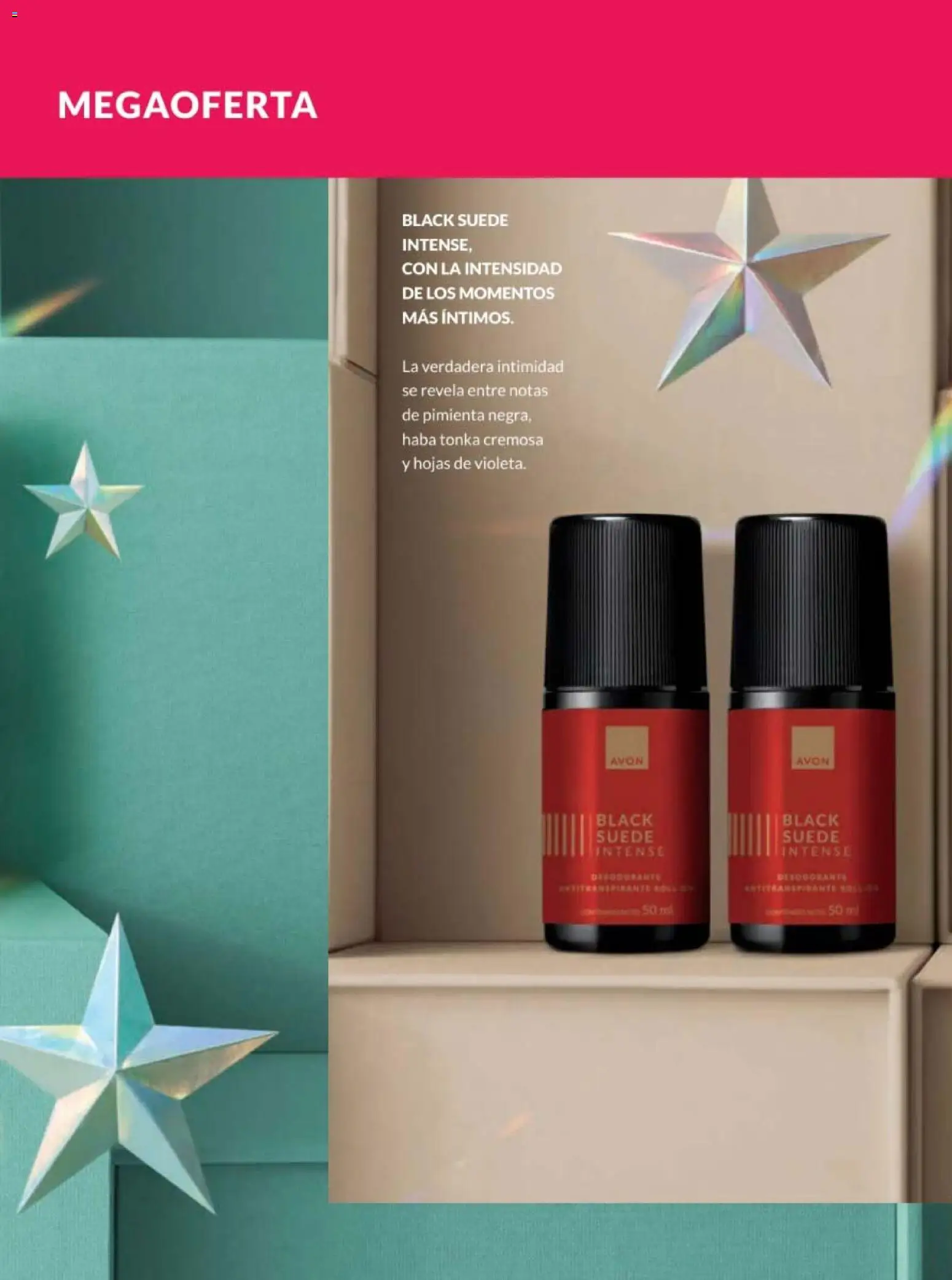 Nuevas ofertas de AVON válidas en toda la República Mexicana desde el 28.11.2025. ¡Encuentra las mejores ofertas en AVON campaña 18 2025! | Página: 56 | Productos: Desodorante, Antitranspirante, Pimienta