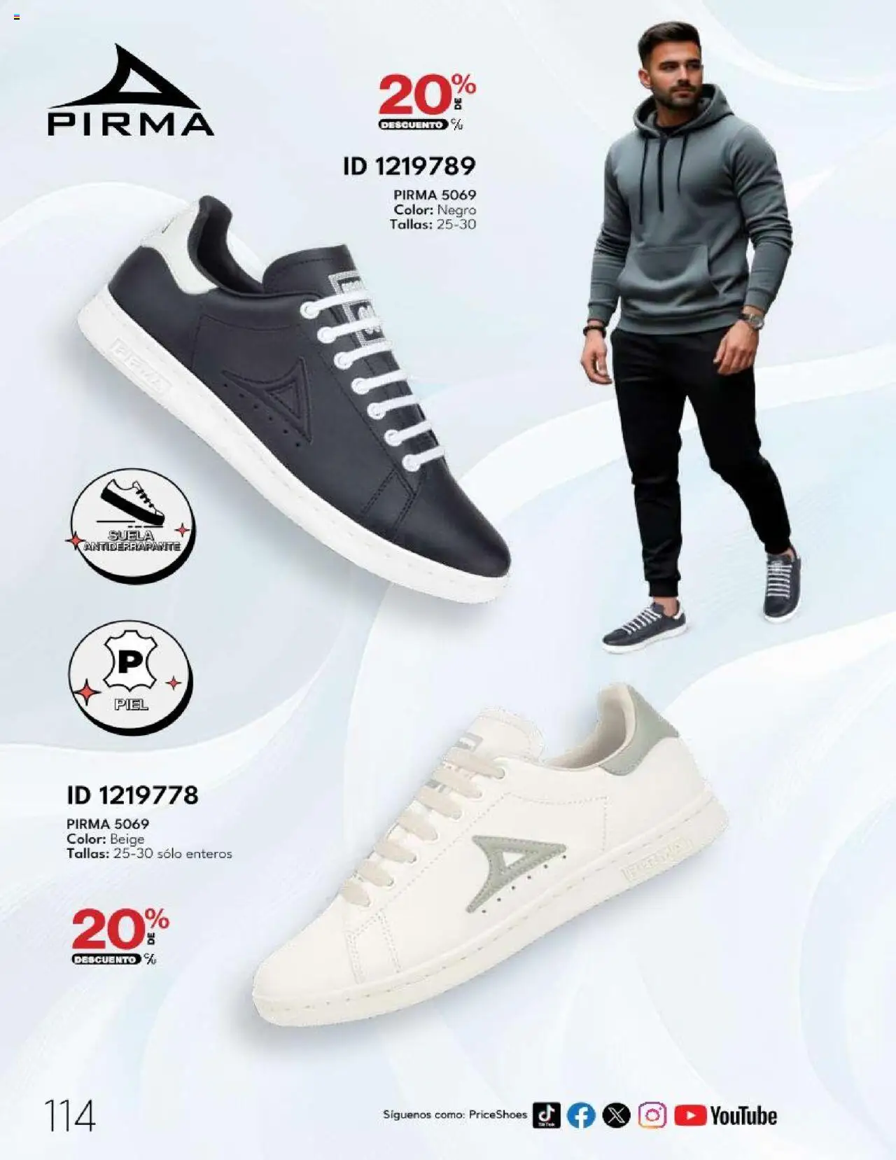 Nuevas ofertas de Price Shoes válidas en toda la República Mexicana desde el 14.10.2025. ¡Encuentra las mejores ofertas en Price Shoes - Catálogo - 10 Pagos sin Intereses! | Página: 114