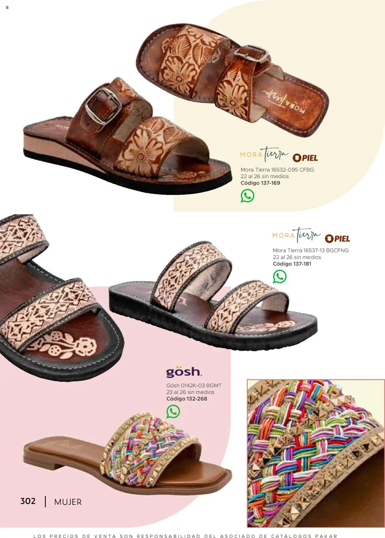 Nuevas ofertas de SC Pakar válidas en toda la República Mexicana desde el 24.07.2025. ¡Encuentra las mejores ofertas en SC Pakar Catálogo Mujer otoño / invierno! | Página: 302