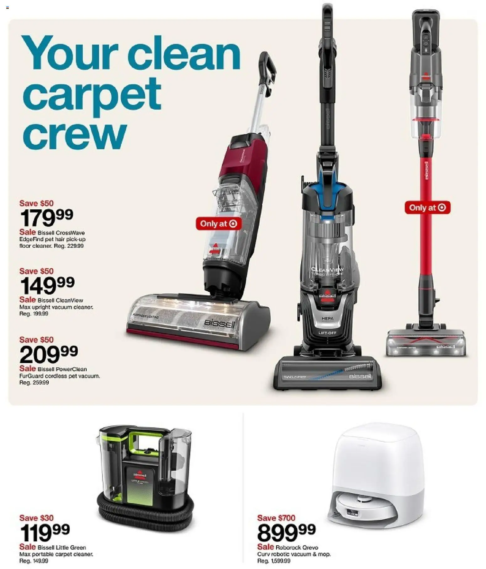 Target Weekly Ad - valid from 01.03.2026 | Page: 18 | Products: Vacuum, Carpet