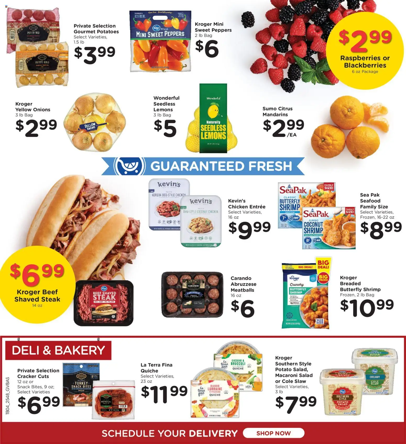 Kroger Ad - valid from 02.01.2026 | Page: 7 | Products: Bakery, Broccoli, Salad, Bag