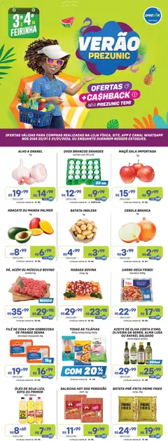 Encarte Prezunic - Pré-Visualização do folheto da loja Prezunic, válido de 20.01.2026