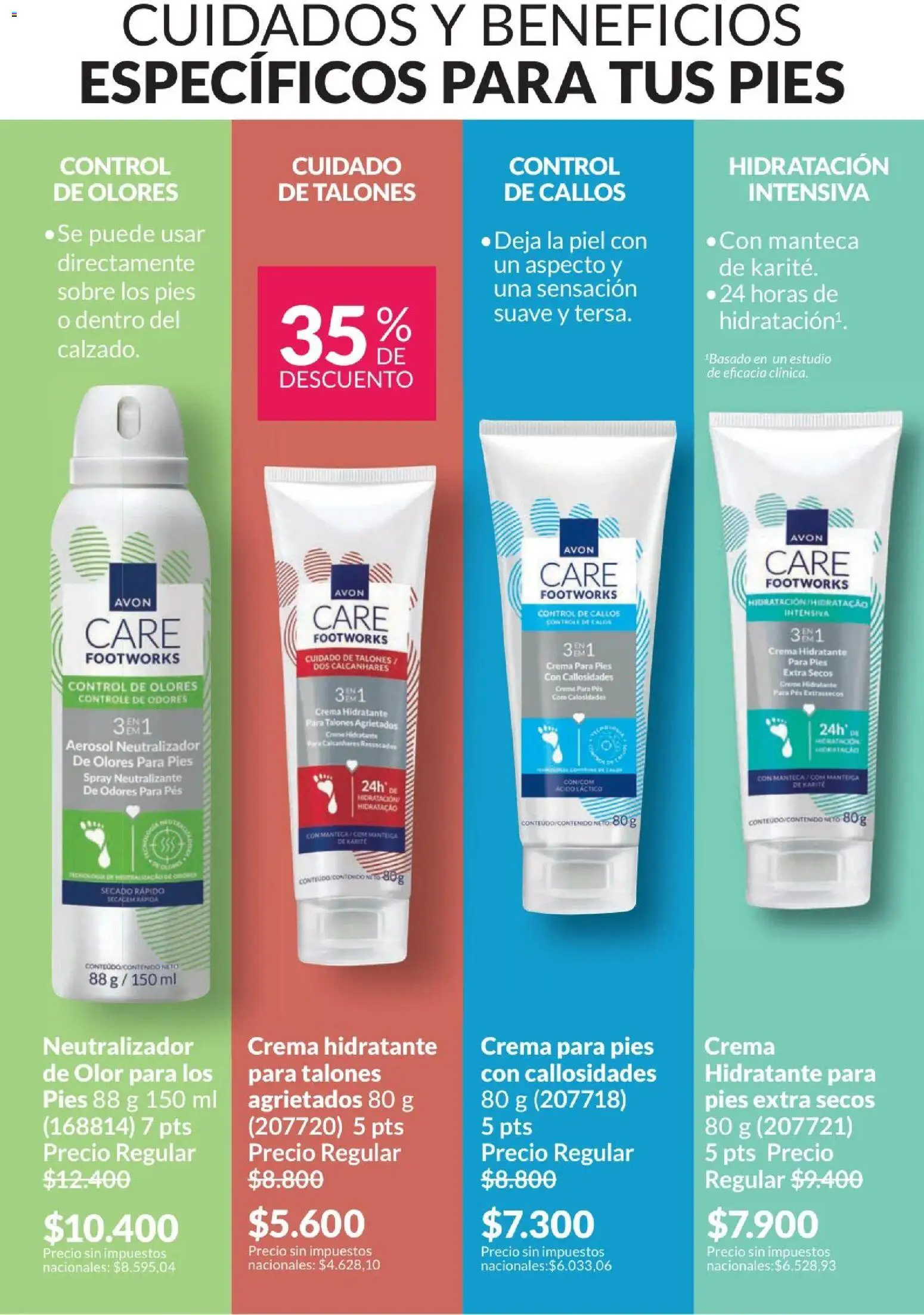 Catálogo AVON Campaña 4/2026 │ válido desde el 01.04.2026 | Página: 156 | Productos: Sobre, Manteca, Crema