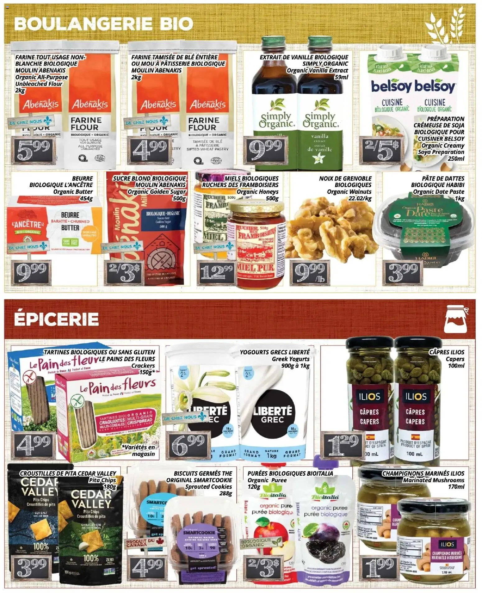 Pa Supermarché flyer valid from 08.12.2025 | Page: 2 | Products: Chips, Cookies, Butter