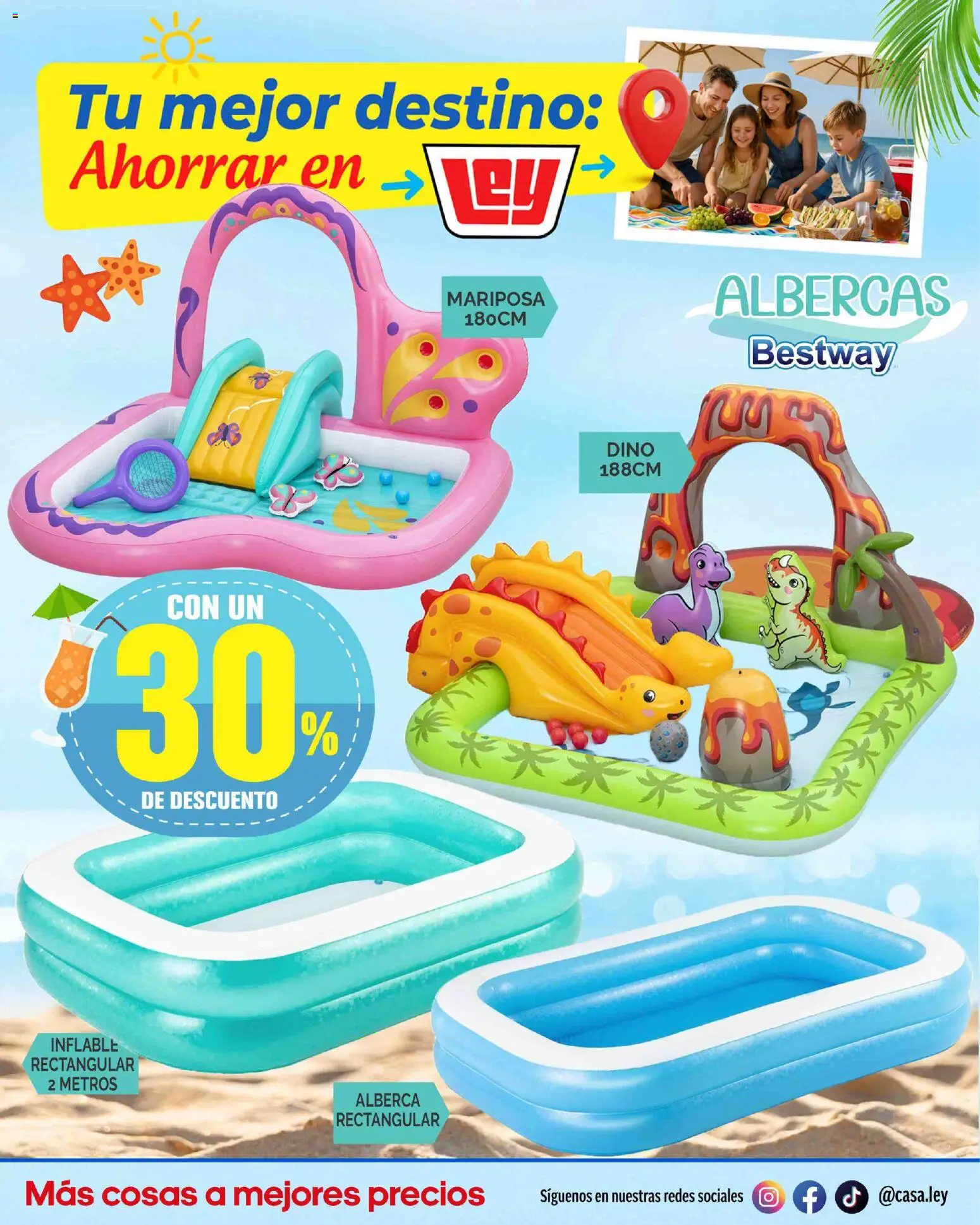 Nuevas ofertas de Casa Ley válidas en toda la República Mexicana desde el 20.03.2026. ¡Encuentra las mejores ofertas en Casa Ley folleto Tu mejor destino ! | Página: 4