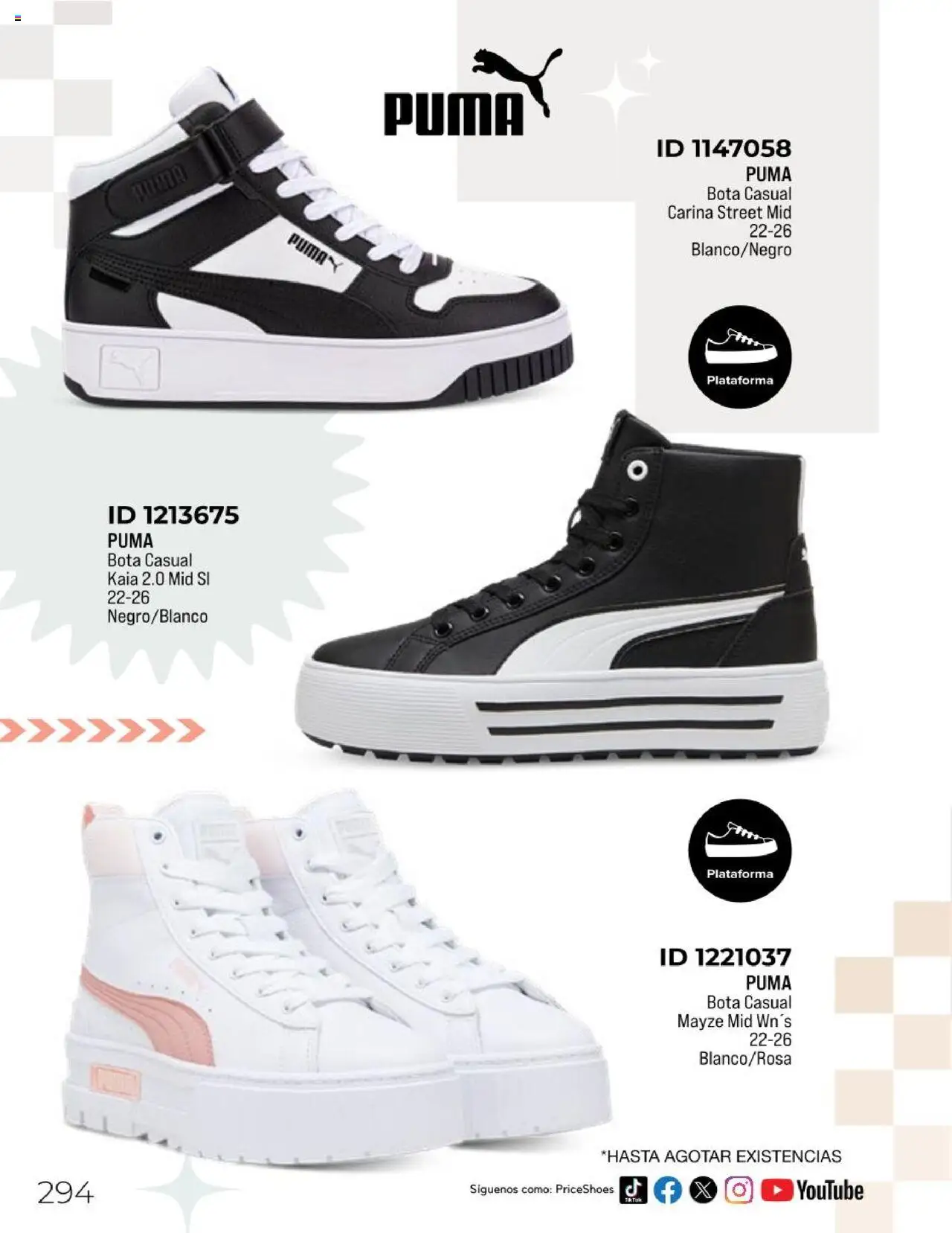 Nuevas ofertas de Price Shoes válidas en toda la República Mexicana desde el 05.05.2025. ¡Encuentra las mejores ofertas en Price Shoes catálogo Todo En 1 2025! | Página: 292