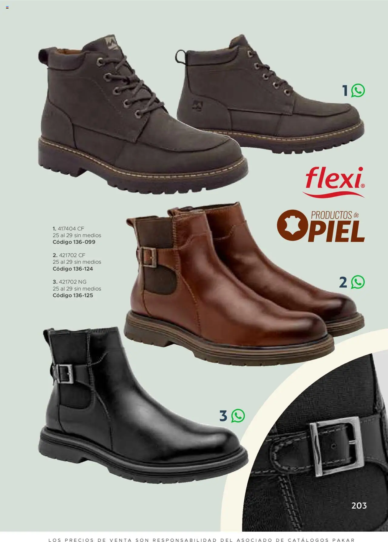 Nuevas ofertas de SC Pakar válidas en toda la República Mexicana desde el 24.07.2025. ¡Encuentra las mejores ofertas en SC Pakar - Catálogo Hombre otoño / invierno! | Página: 203