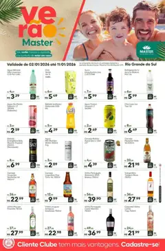 Master - Ofertas Voltas às Aulas - Pré-Visualização do folheto da loja Master, válido de 02.01.2026 | Página: 4 | Produtos: Água tônica, Gatorade, Suco, Bebida