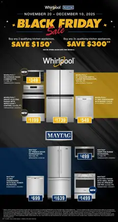 Preview of Leon's - Black Friday  from shop Leon's valid from 20.11.2025 | Page: 11 | Products: Dishwasher, Grill