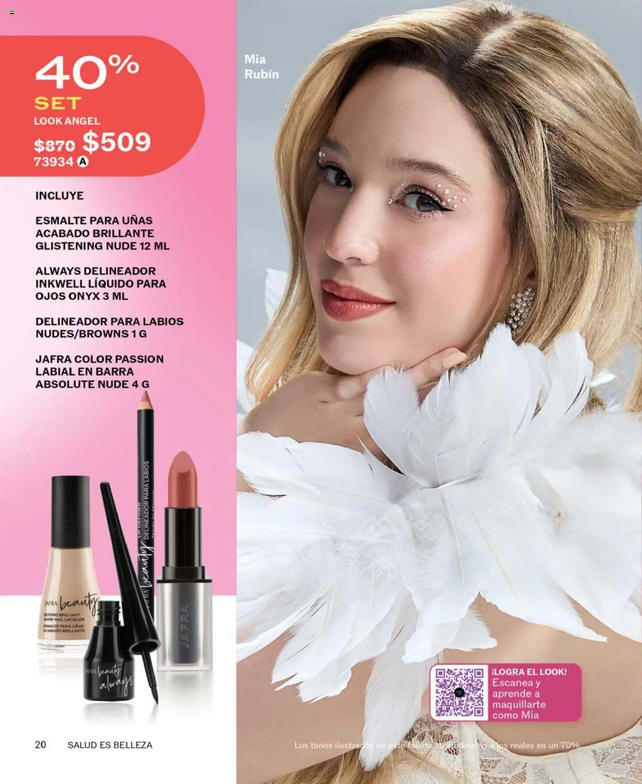 Nuevas ofertas de JAFRA válidas en toda la República Mexicana desde el 01.06.2025. ¡Encuentra las mejores ofertas en JAFRA catálogo! | Página: 20 | Productos: Barra, Delineador