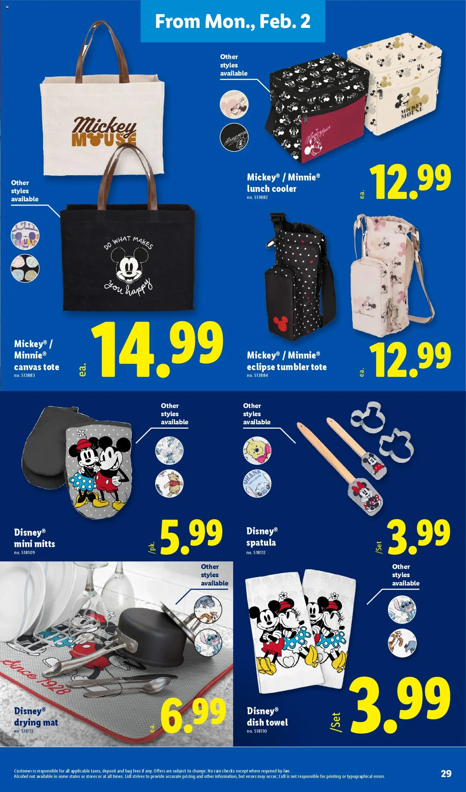 Lidl Weekly Ad - valid from 28.01.2026 | Page: 29 | Products: Canvas, Bag, Mouse