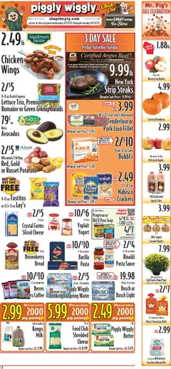 Piggly Wiggly Weekly Ad - valid from 17.09.2025 | Page: 4 | Products: Butter, Pork, Water, Sauce