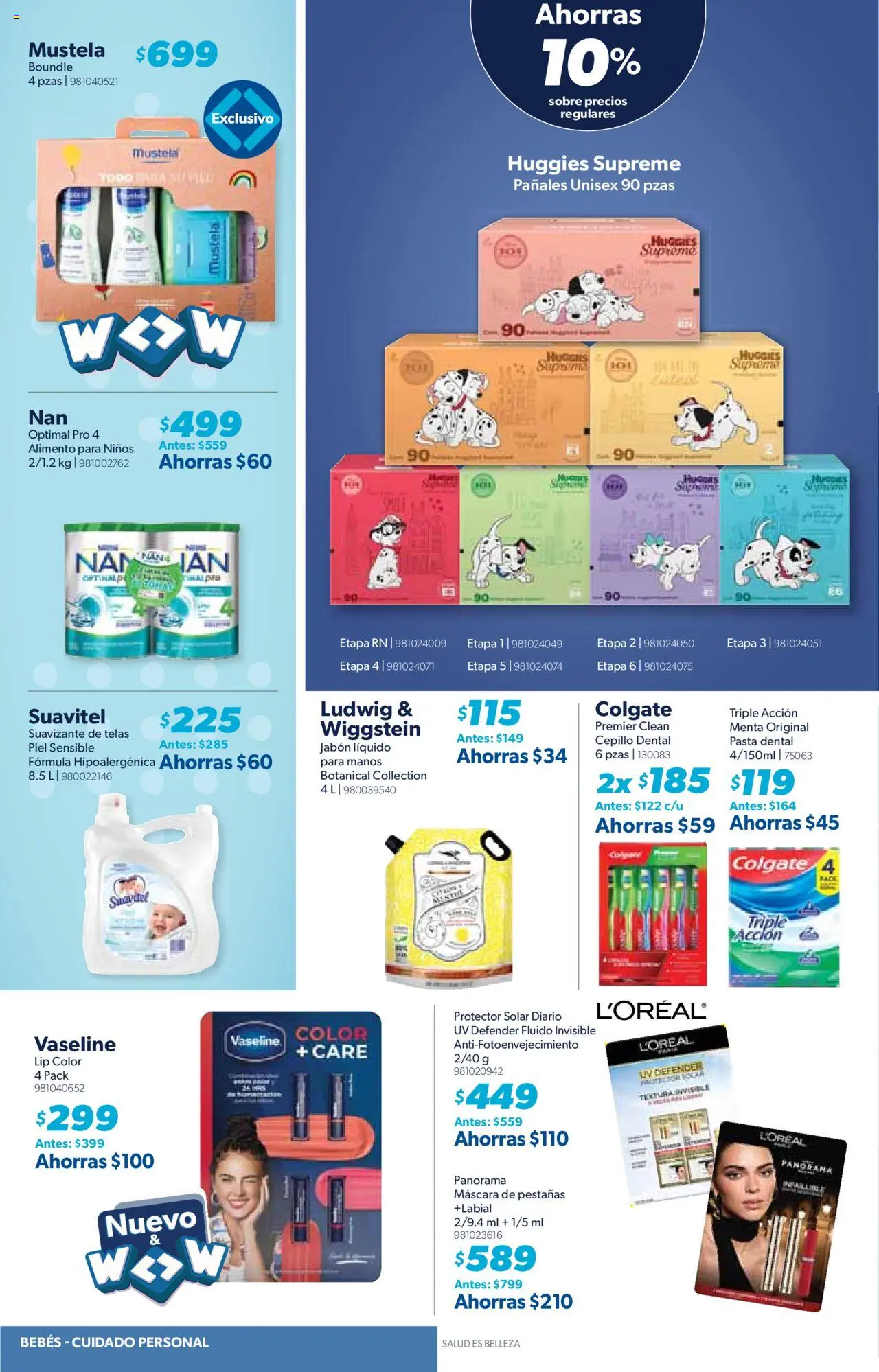 Nuevas ofertas de Sam's Club válidas en toda la República Mexicana desde el 09.10.2025. ¡Encuentra las mejores ofertas en Sam's Club - Catálogo! | Página: 22 | Productos: Máscara, Suavizante, Pañales, Sobre