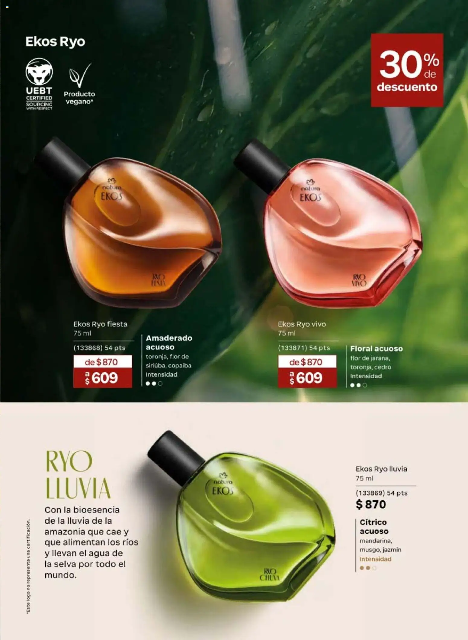 Nuevas ofertas de Natura válidas en toda la República Mexicana desde el 20.02.2026. ¡Encuentra las mejores ofertas en Natura campaña 4 2026! | Página: 33 | Productos: Agua