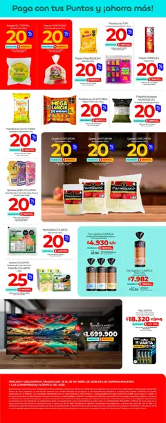 Olímpica catálogo - Más puntos, más ahorro -  Vista previa de la revista de la tienda Olímpica valido desde el 16.04.2026 | Página: 4