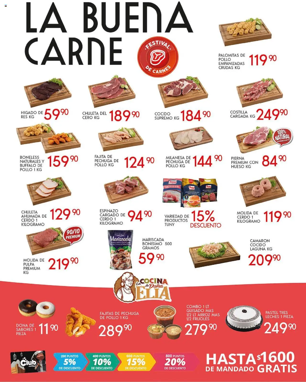 Nuevas ofertas de Alsuper válidas en toda la República Mexicana desde el 07.10.2025. ¡Encuentra las mejores ofertas en Alsuper - Folleto Zacatecas! | Página: 2 | Productos: Pollo, Milanesa, Pastel, Cerdo