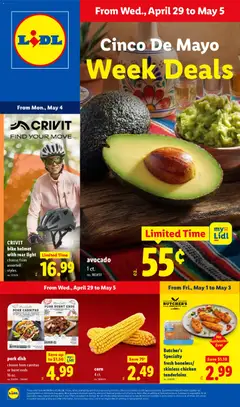 Preview of Lidl weekly ads valid from 29.04.2026