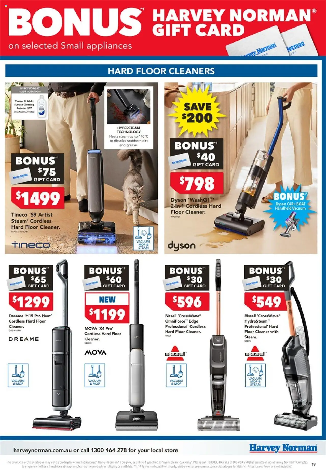 Harvey Norman catalogue - valid from 18.10.2025 | Page: 19 | Products: Mop, Cleaner, Accessories