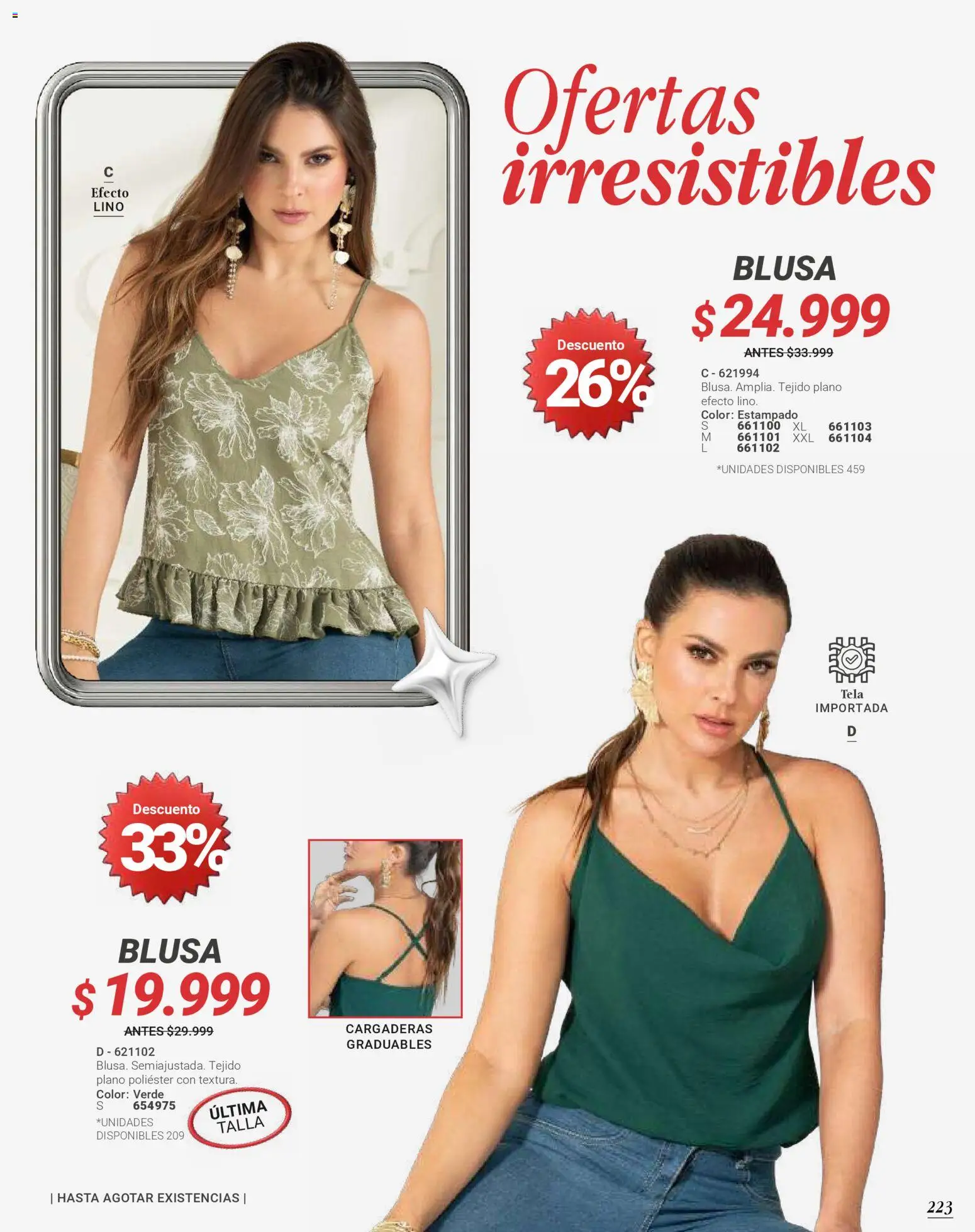 Carmel revista - valida desde el 01.03.2026 | Página: 223 | Productos: Blusa