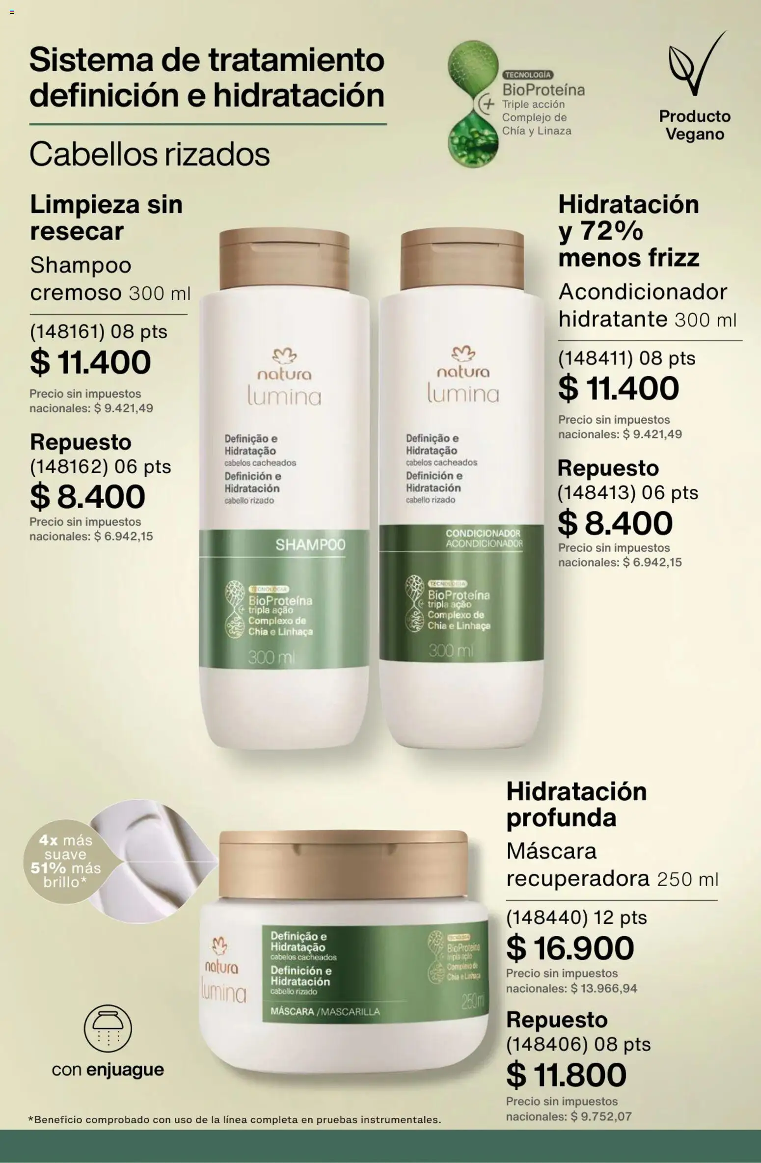 Catálogo Natura Ciclo 1/2026 │ válido desde el 06.01.2026 | Página: 237 | Productos: Máscara, Shampoo, Acondicionador