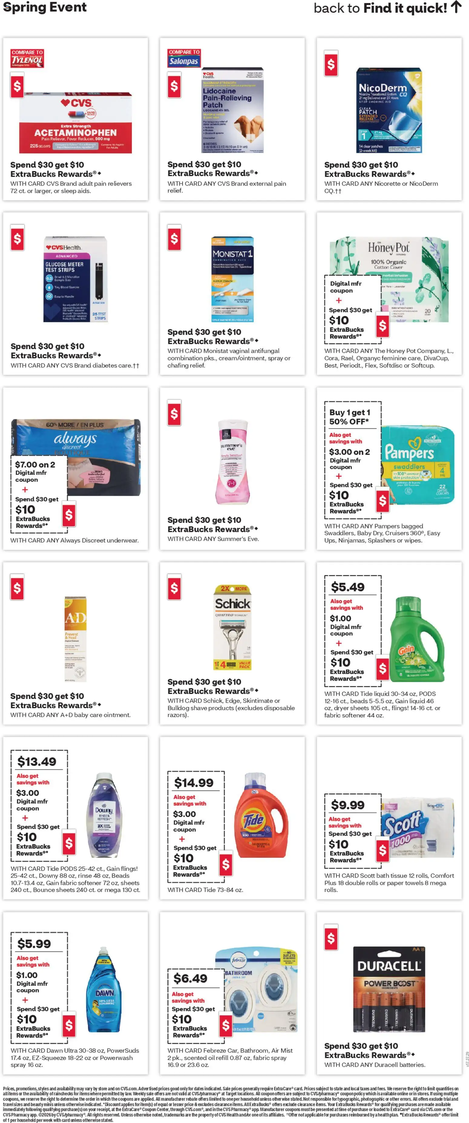 The new CVS Pharmacy flyer is now online. See all May offers on your mobile and save! | United States