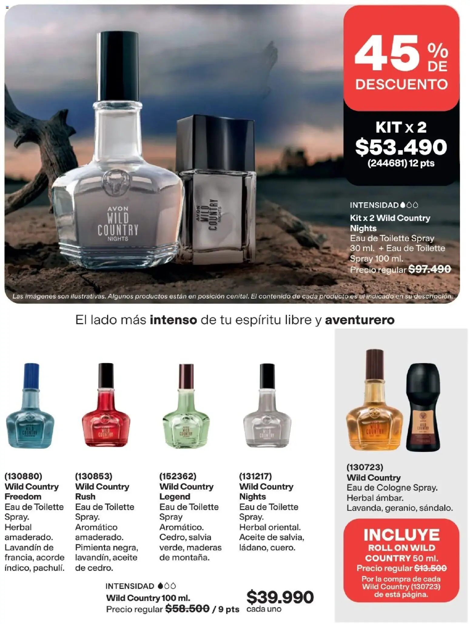 Avon revista - valida desde el 01.05.2026 | Página: 89 | Productos: Pimienta, Eau de toilette, Aceite