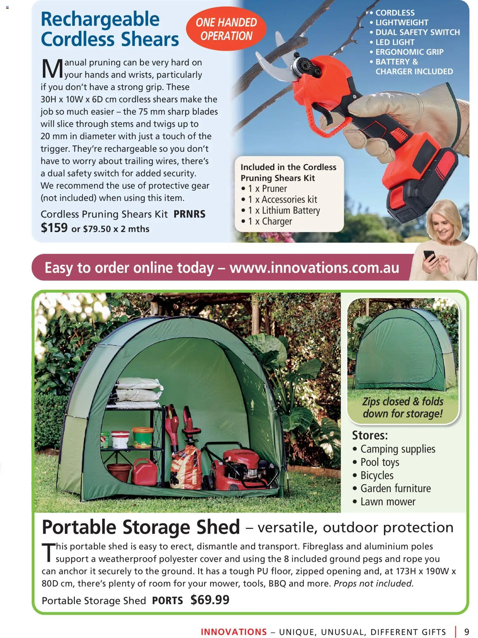 Innovations catalogue - valid from 28.01.2026 | Page: 9 | Products: Battery, Charger, Light, Accessories