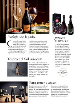 Vista previa de El Corte Inglés catálogo Gourmet, nuevo folleto de la tienda, válido en México a partir del 11.12.2025 | Página: 9 | Productos: Champagne, Botella, Vino, Whisky