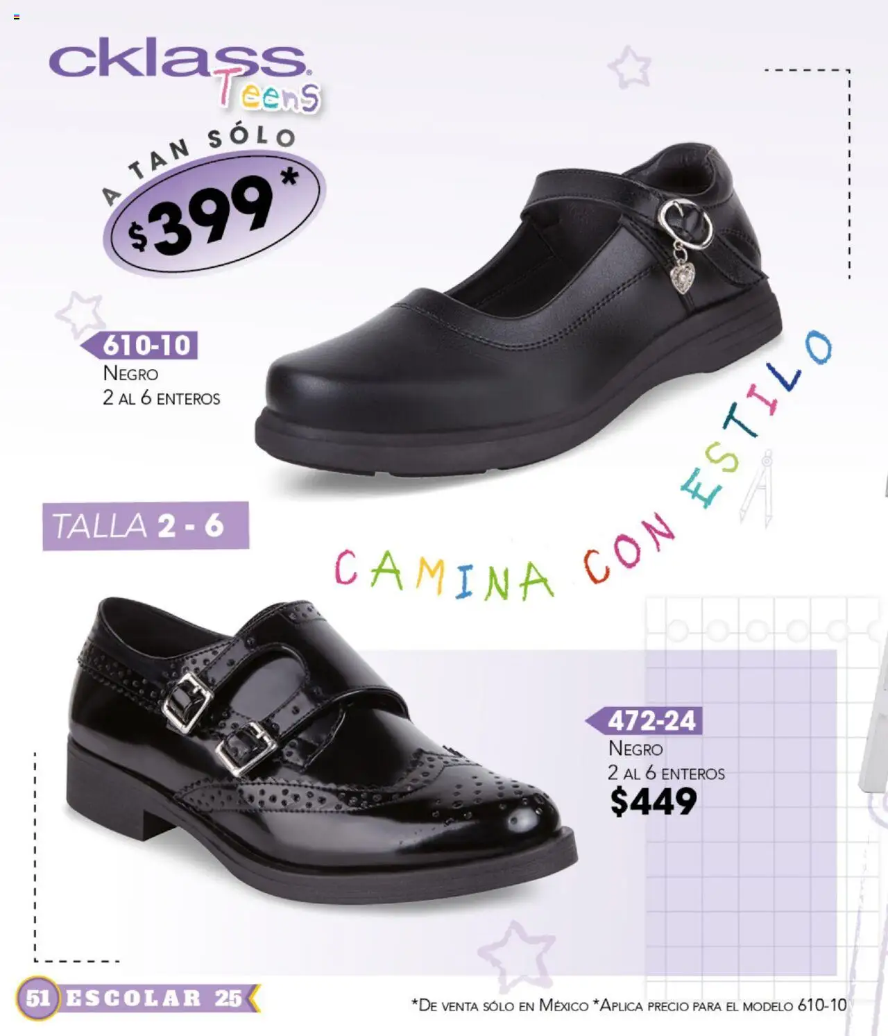 Nuevas ofertas de Cklass válidas en toda la República Mexicana desde el 14.07.2025. ¡Encuentra las mejores ofertas en Cklass catálogo Escolar! | Página: 52