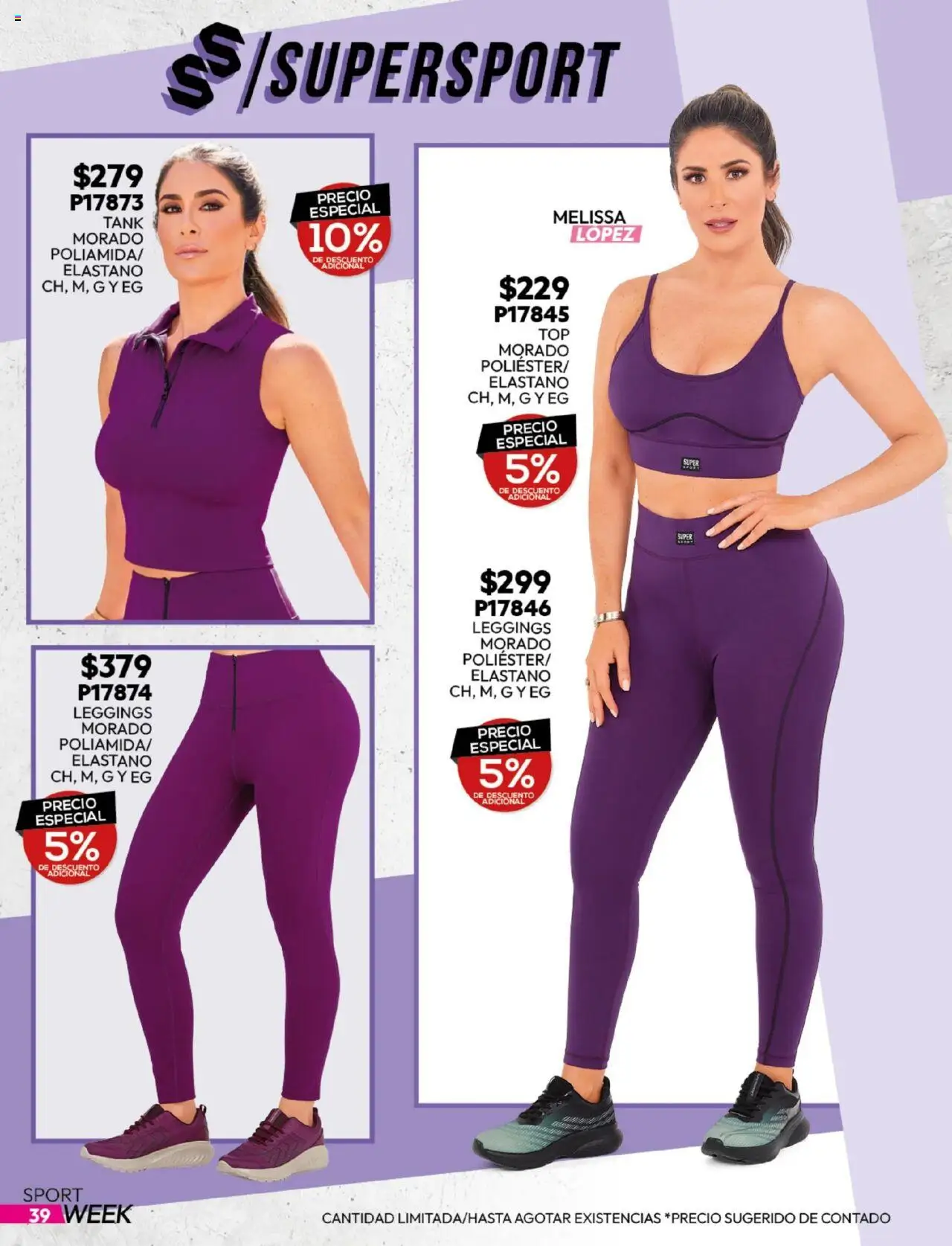Nuevas ofertas de Cklass válidas en toda la República Mexicana desde el 25.08.2025. ¡Encuentra las mejores ofertas en Cklass - Catálogo Sportweek! | Página: 40 | Productos: Leggings