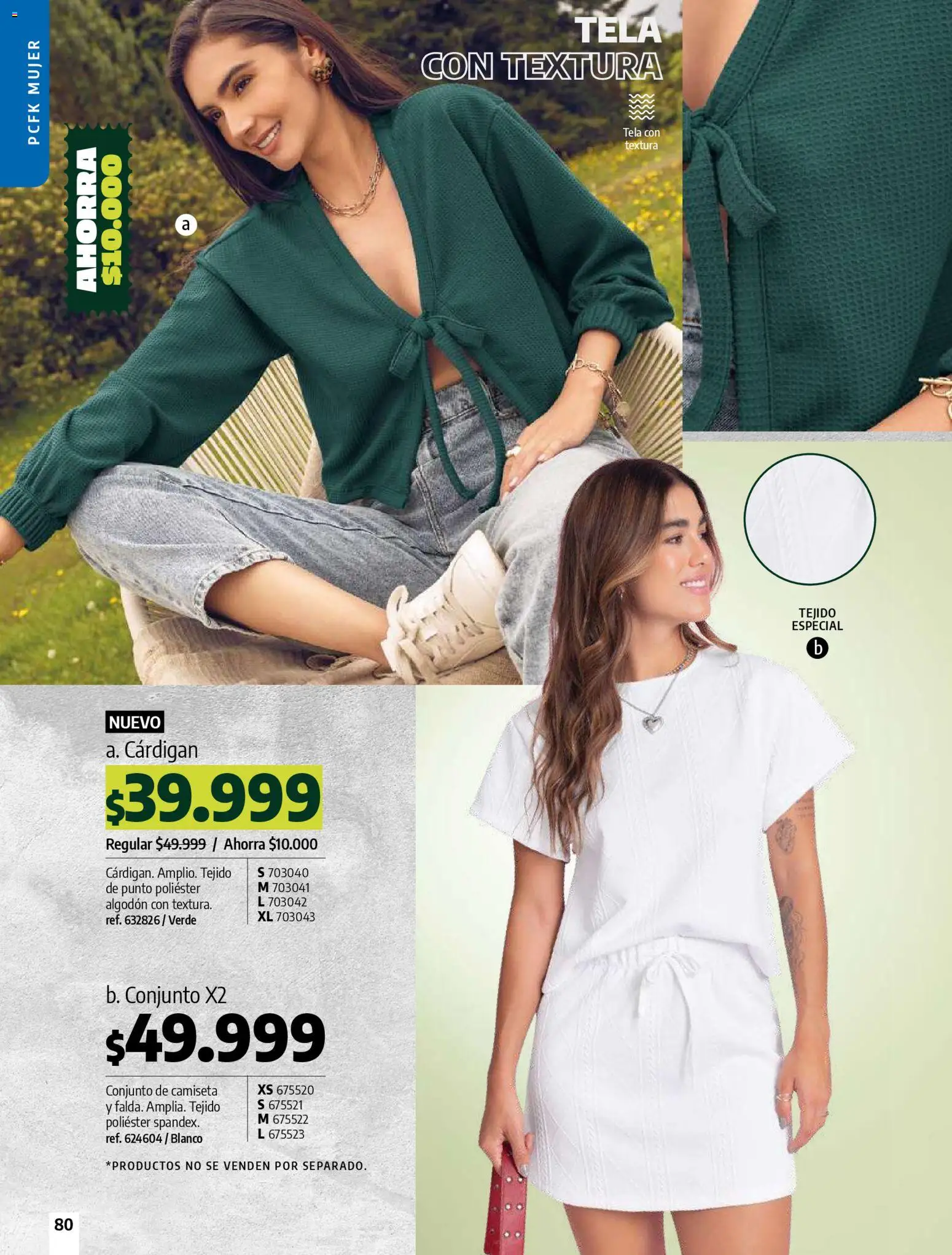 Pacifika revista - valida desde el 01.02.2026 | Página: 80 | Productos: Algodón, Camiseta, Conjunto
