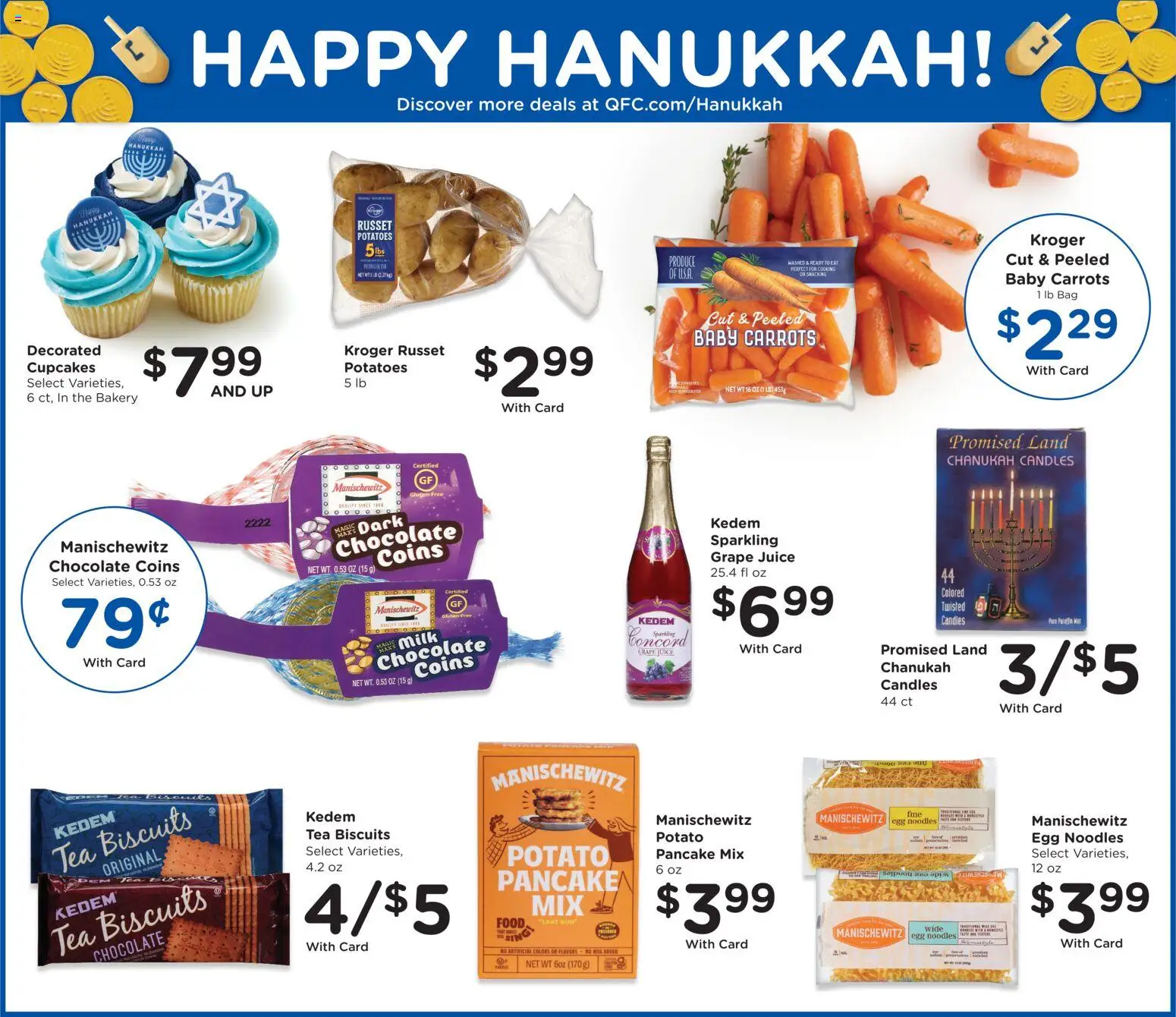 QFC Weekly Ad - valid from 03.12.2025 | Page: 14 | Products: Milk, Juice, Tea, Noodles