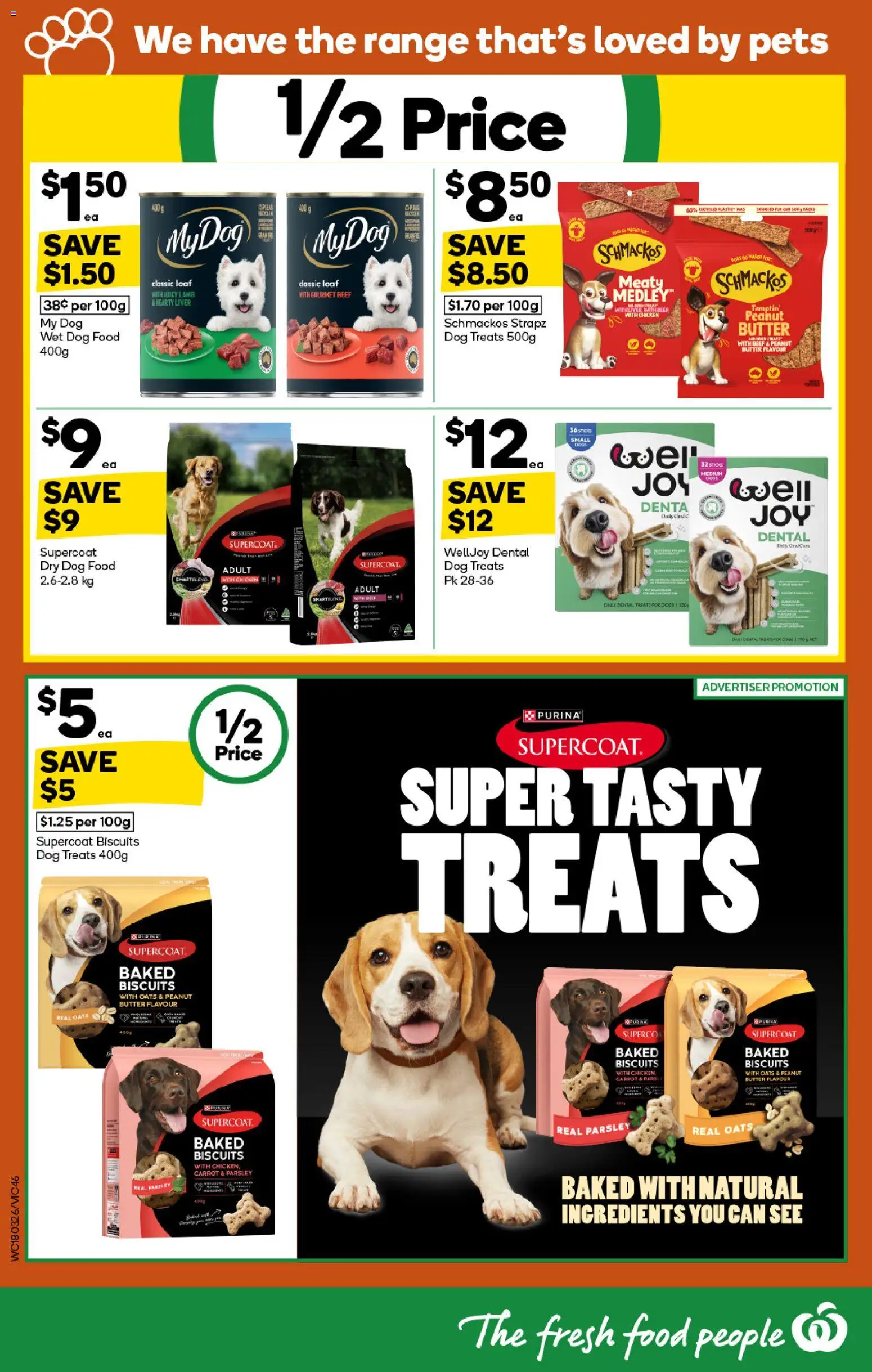 Woolworths catalogue - valid from 18.03.2026 | Page: 46 | Products: Butter, Chicken, Dog food, Parsley