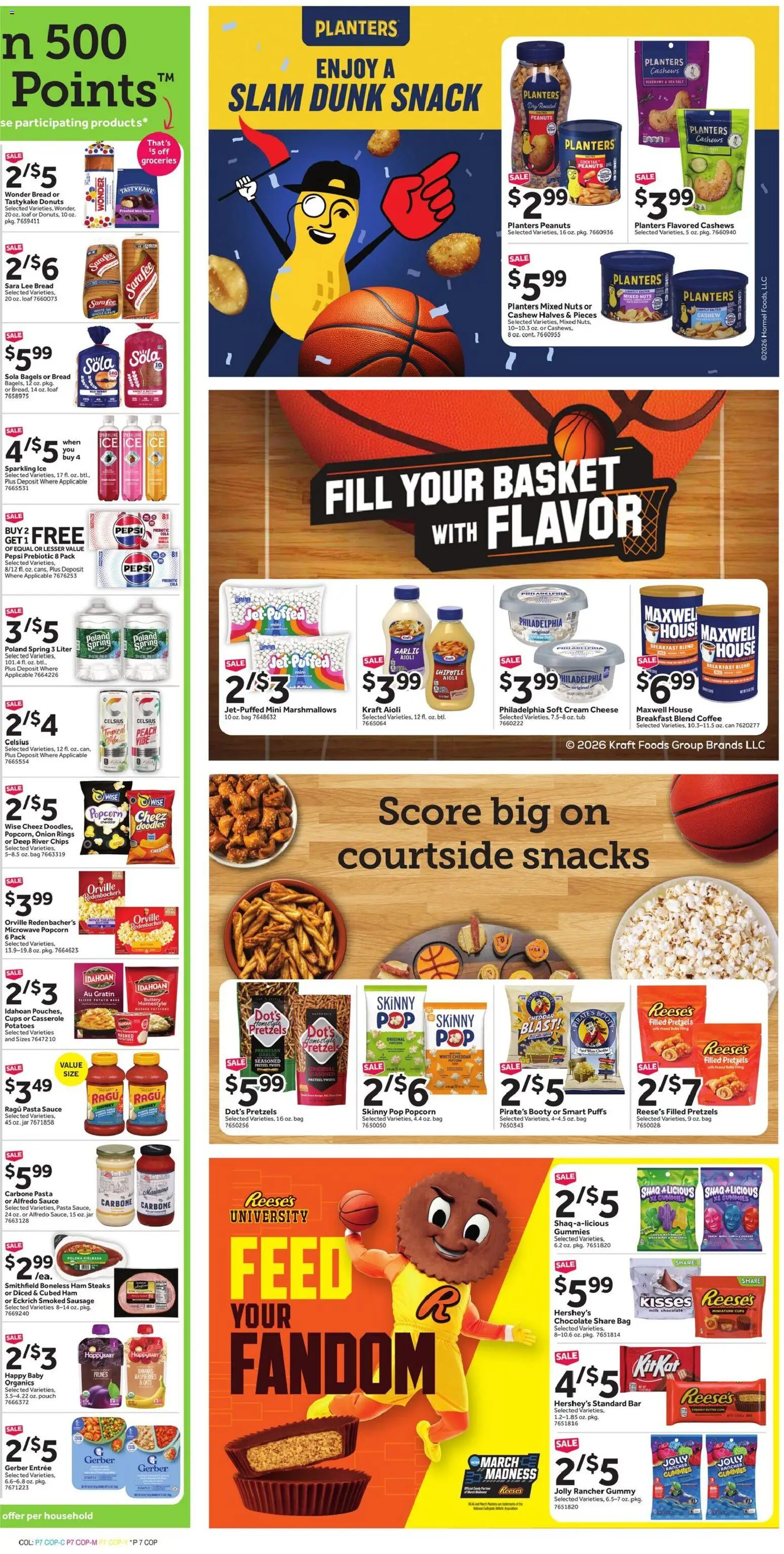 Stop & Shop Weekly Ad - valid from 20.03.2026 | Page: 11 | Products: Cheese, Potatoes, Sausage, Onion