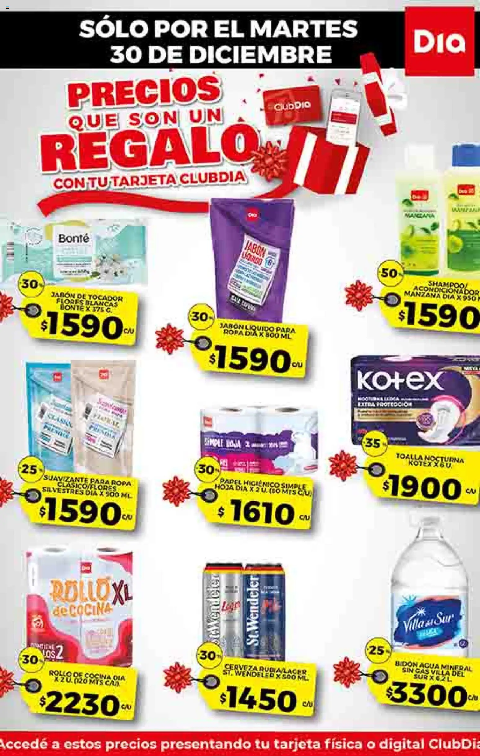 Dia - Ofertas │ válido desde el 26.12.2025 | Página: 11 | Productos: Toalla, Manzana, Agua, Suavizante