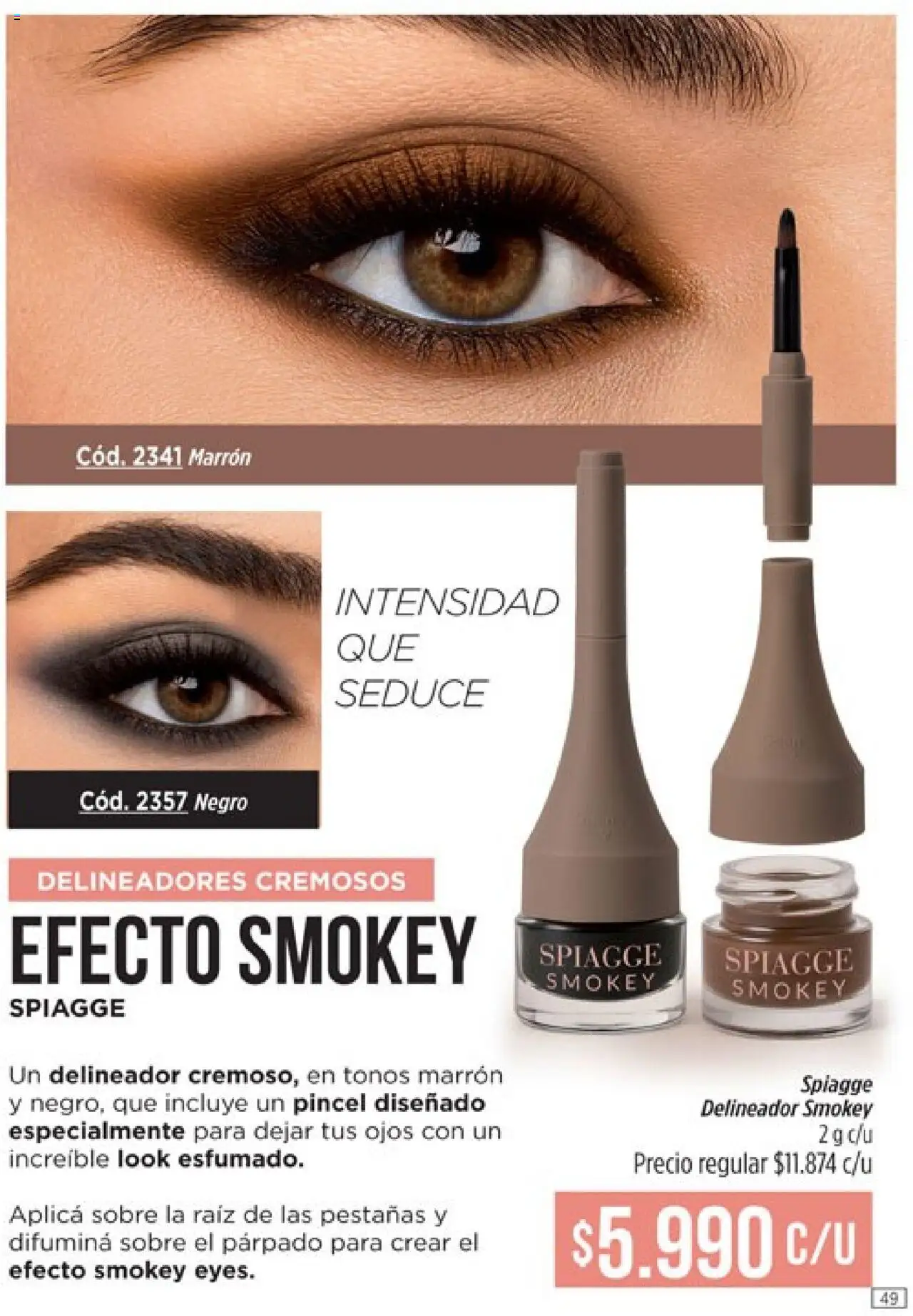 Catálogo Amodil Campaña 16 │ válido desde el 01.10.2025 | Página: 49 | Productos: Sobre, Pincel, Delineador