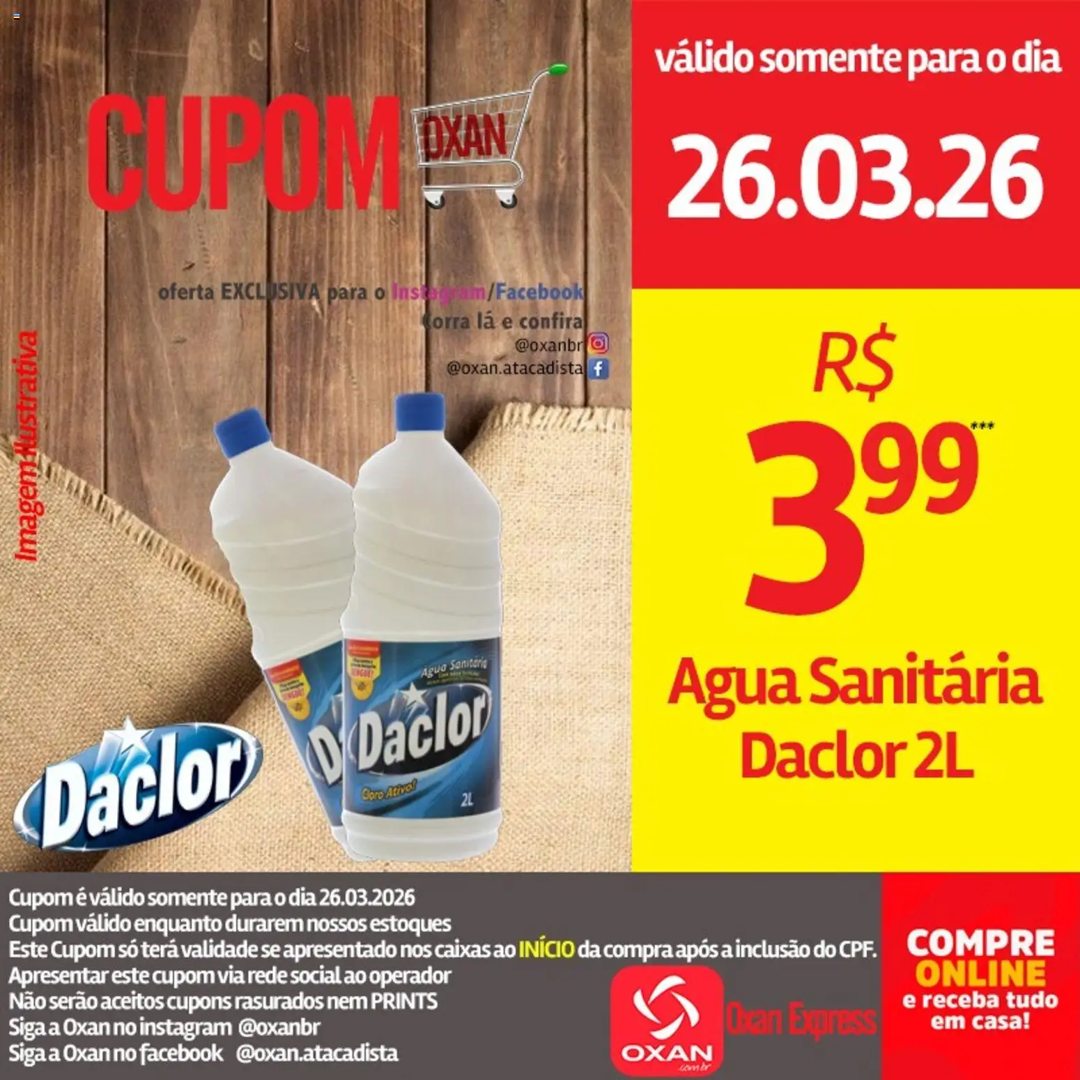 Oxan Atacadista - Ofertas da semana de 26/03/2026 ? Não perca as melhores promoções! | Brasil