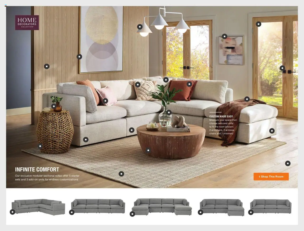 Home Depot Catalog - valid from 25.08.2025 | Page: 10 | Products: Ottoman, Sectional, Starter