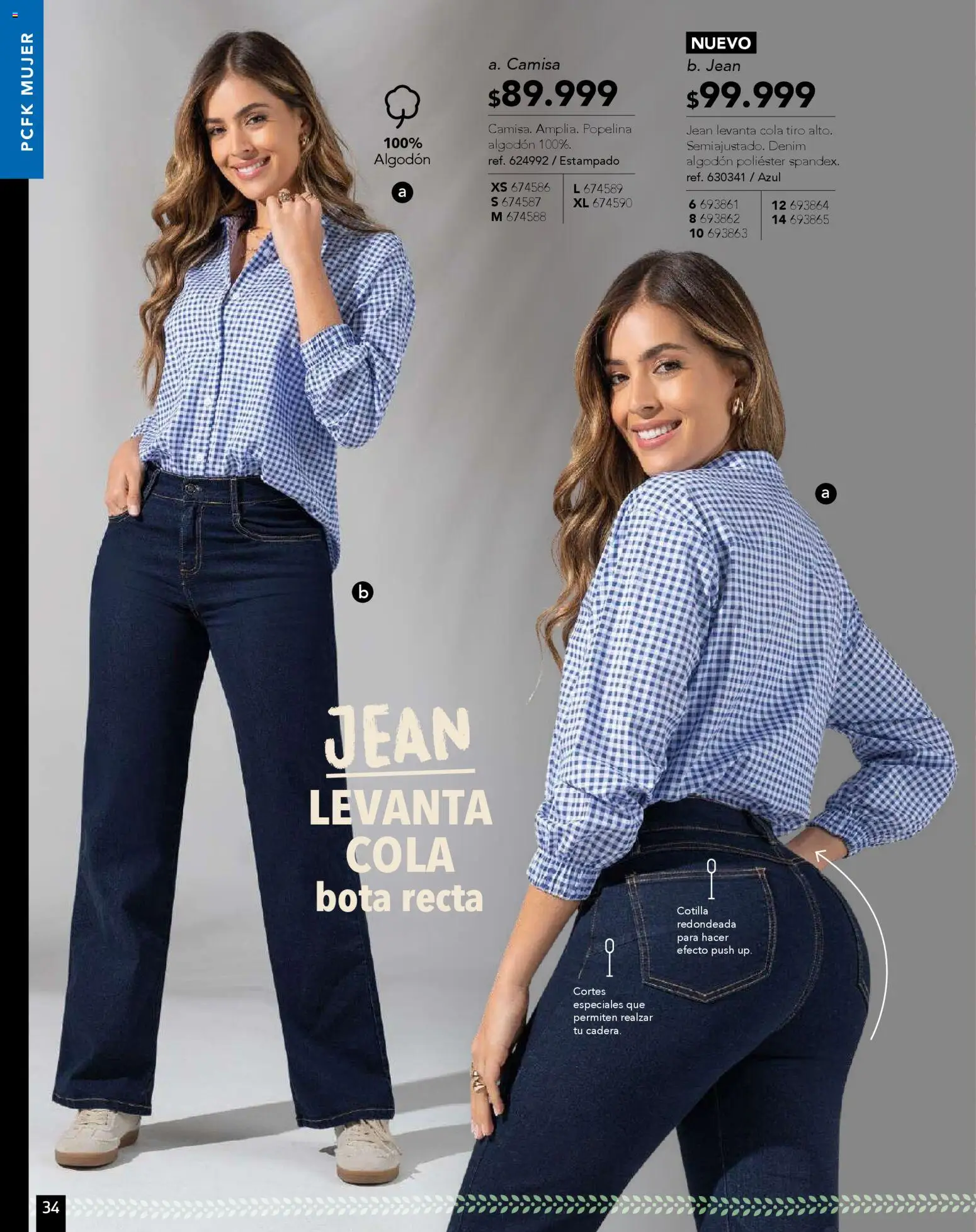 Pacifika revista - valida desde el 01.11.2025 | Página: 34 | Productos: Algodón, Jean, Camisa