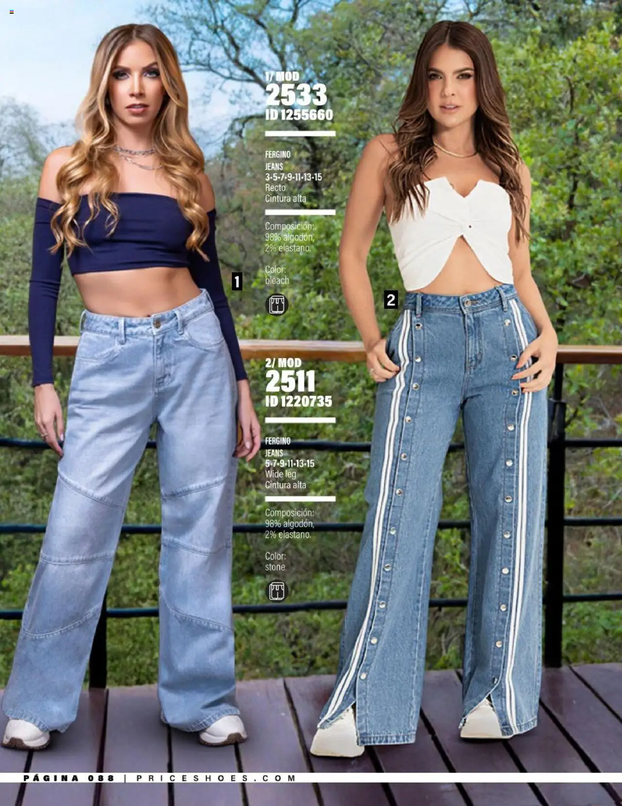 Nuevas ofertas de Price Shoes válidas en toda la República Mexicana desde el 05.08.2025. ¡Encuentra las mejores ofertas en Price Shoes - Catálogo Jeans ! | Página: 88 | Productos: Algodón