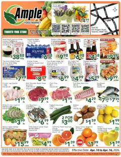 Preview of Ample Food Market  weekly flyer Toronto York from shop Ample Food Market valid from 10.04.2026