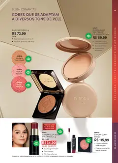 Eudora - Revista 01/2026 - Pré-Visualização do folheto da loja Eudora, válido de 17.12.2025 | Página: 82 | Produtos: Maquiagem, Pó, Blush, Batom
