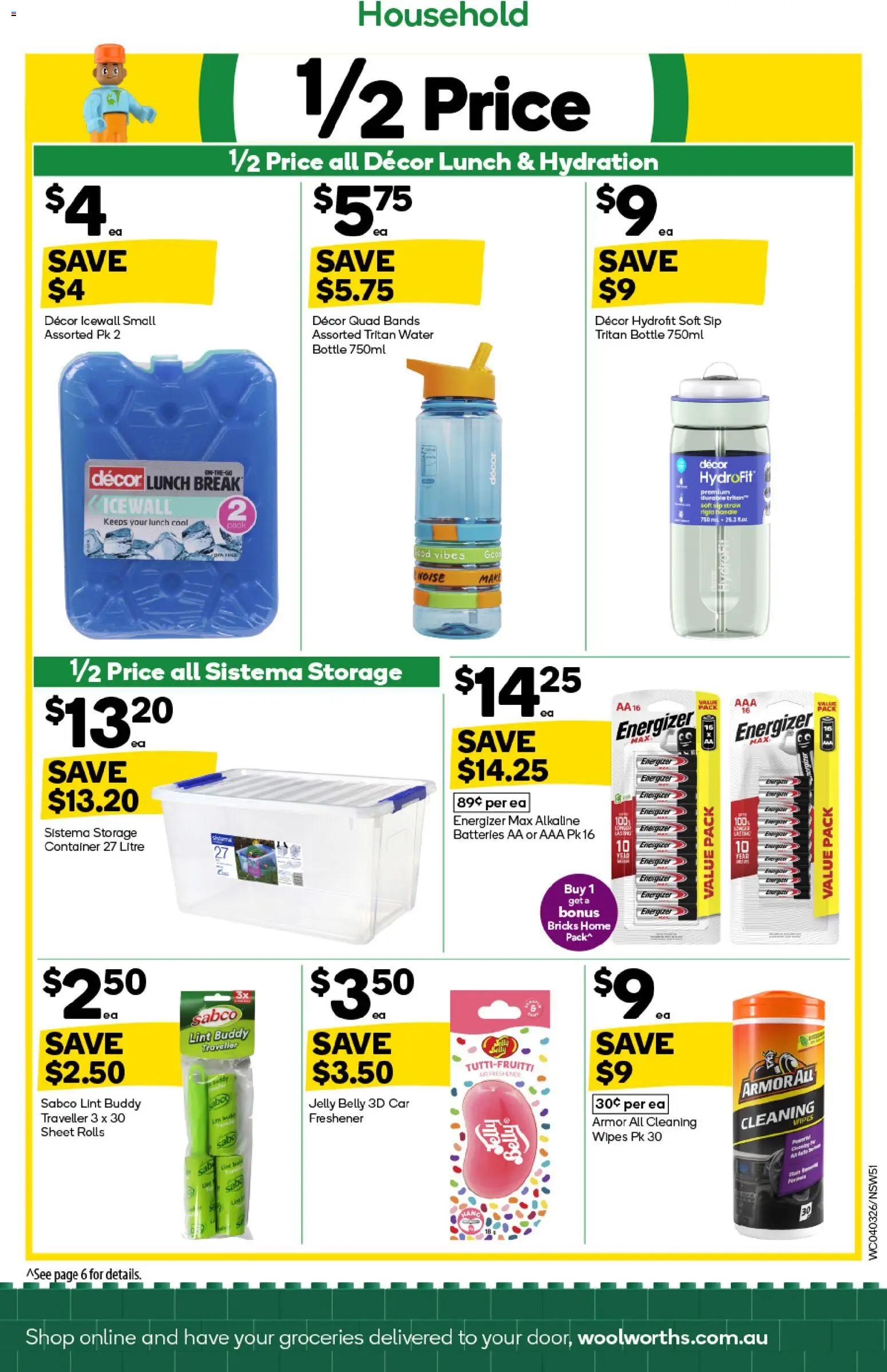 Woolworths catalogue - valid from 04.03.2026 | Page: 51 | Products: Decor, Household, Batteries, Air freshener