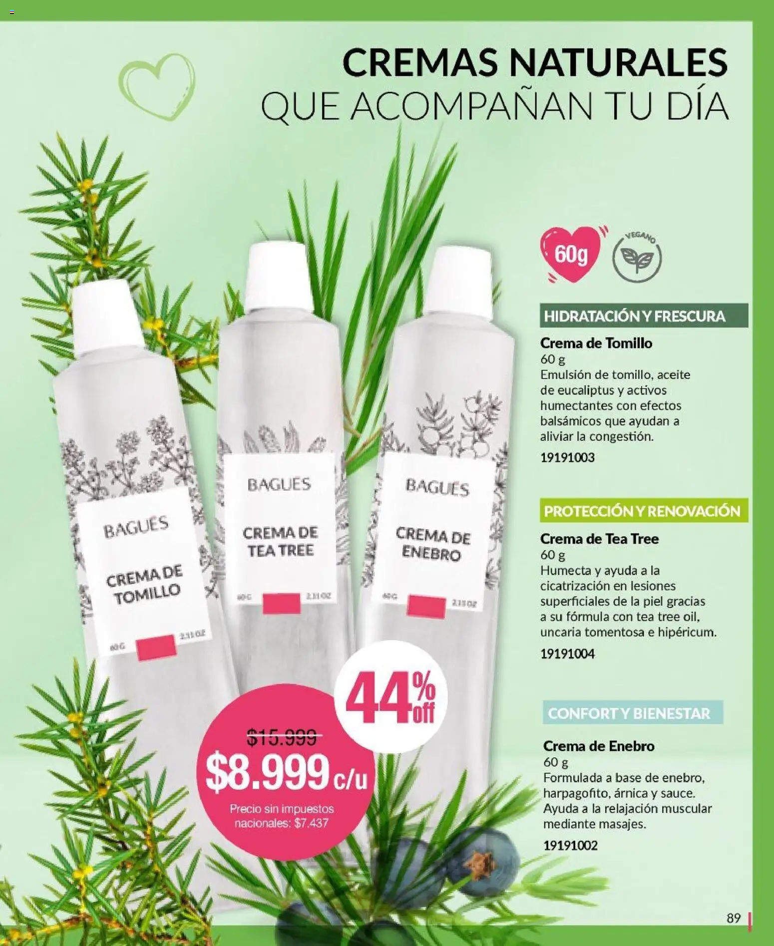 Bagués - Catálogo │ válido desde el 12.01.2026 | Página: 89 | Productos: Aceite, Emulsión, Crema