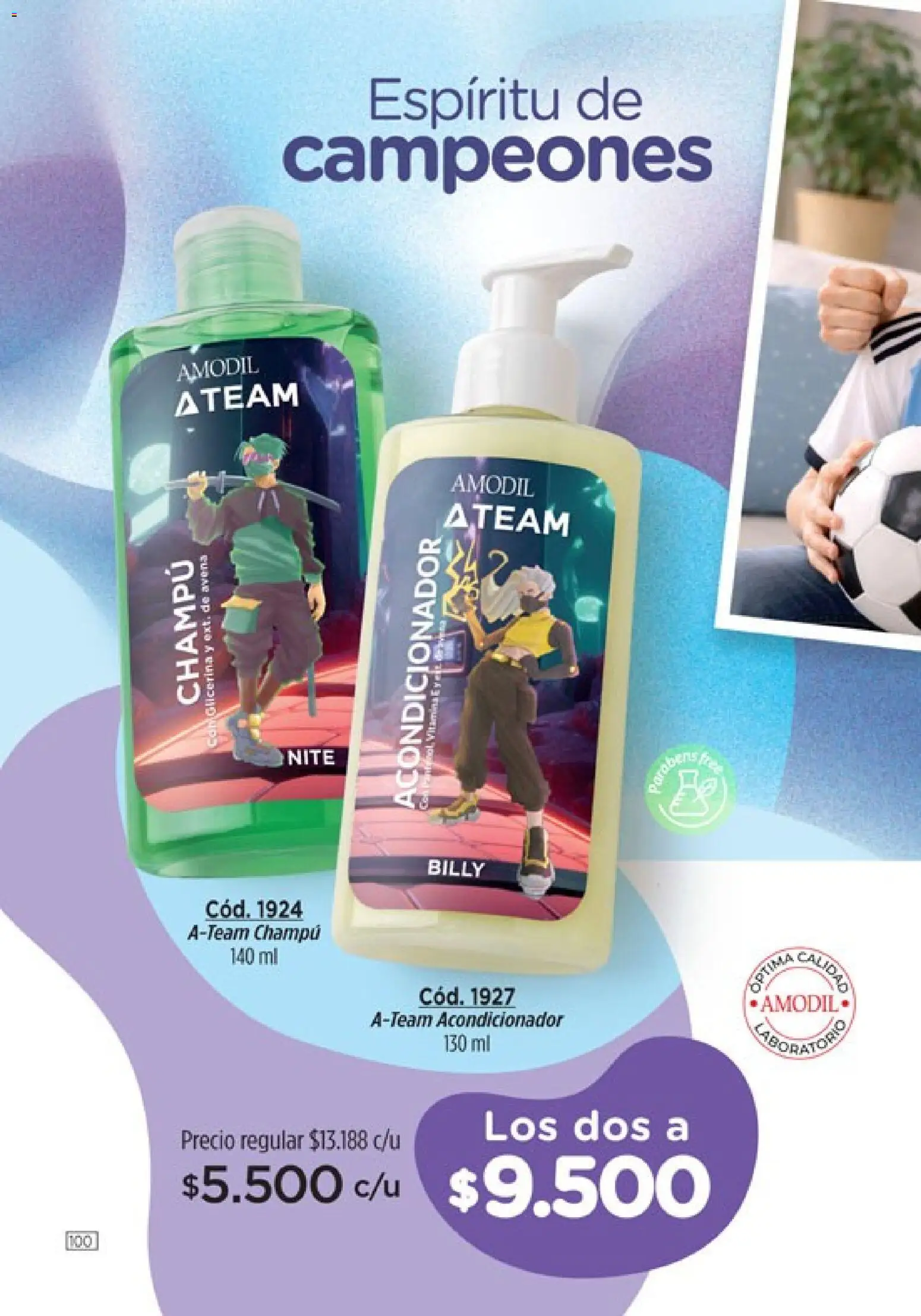 Amodil - Campaña 8 │ válido desde el 08.04.2026 | Página: 100 | Productos: Champú, Acondicionador, Avena