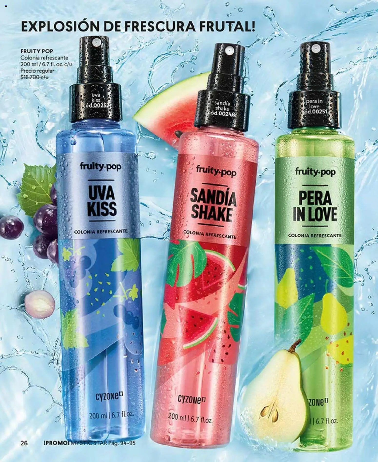 Catálogo CyZone Campaña 18 │ válido desde el 01.12.2025 | Página: 26 | Productos: Pera, Sandía