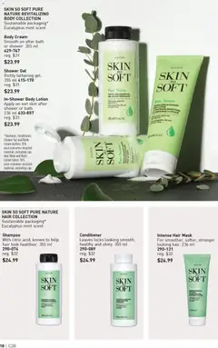 Preview of Shampoo, With citric acid, known to help hair look healthier. 355 ml from shop Avon valid from 18.12.2025 | Page: 18